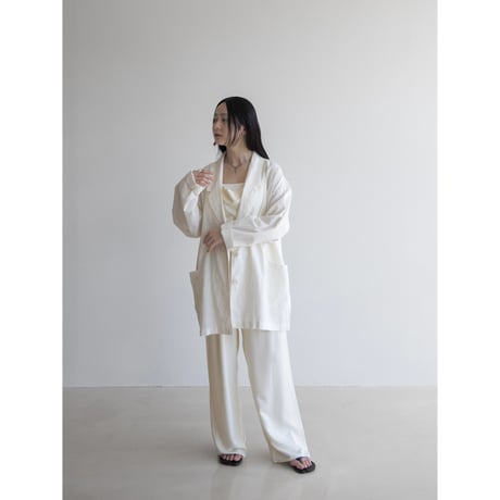 《予約販売》linen tailored jacket/3colors_no0384