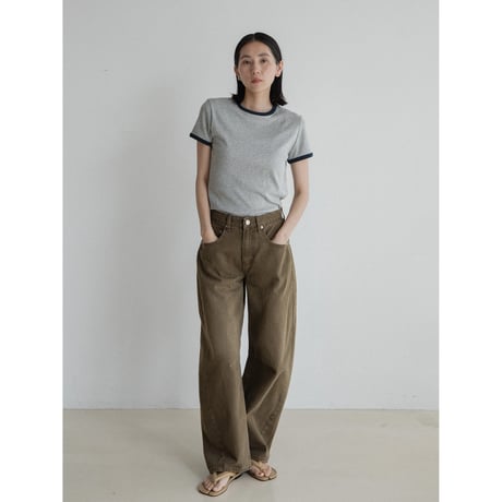 《予約販売》accent color minimal tee/2colors_nt2309
