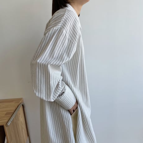 《予約販売》2way slit long shirt/2colors_nt1273