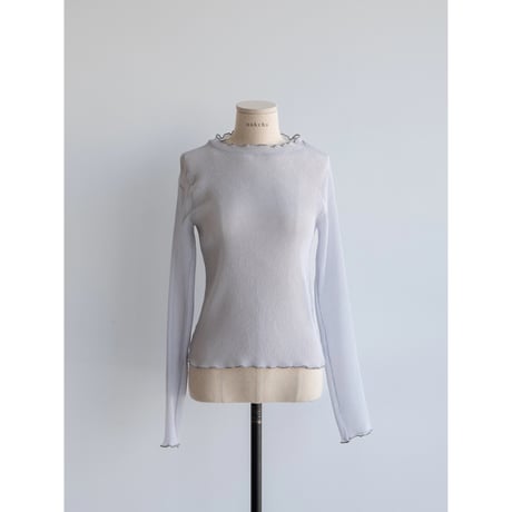 《予約販売》rincl sheer hem tops/2colors_nt2007