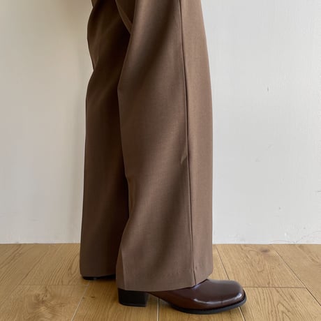 《予約販売》round mule/2colors_na0449