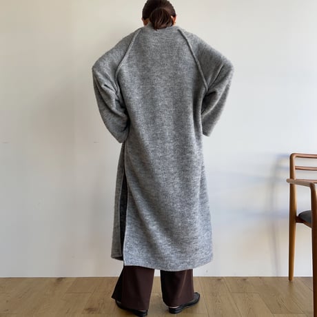 【nokcha original】raglan sleeve warm ops/gray_nd0130