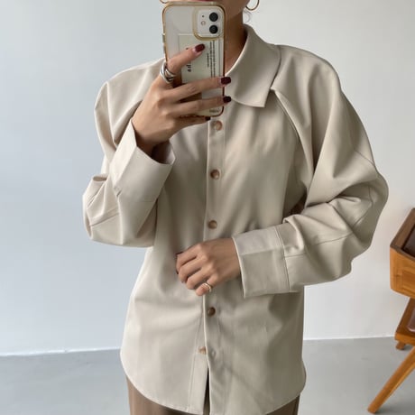 《予約販売》2way mannish blouse/2colors_nt1150