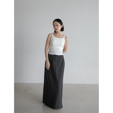 《予約販売》waist accent long skirt/2colors_ns0095