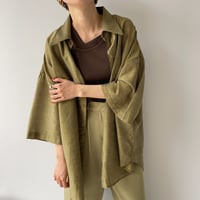 《予約販売》unisex material shirt/3colors_nt0960