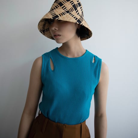 【nokcha original】accent tank top/3colors_nt1352