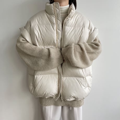 《予約販売》duck down vest/2colors_nt1228
