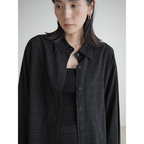 《予約販売》check pattern over shirt/2colors_nb0334