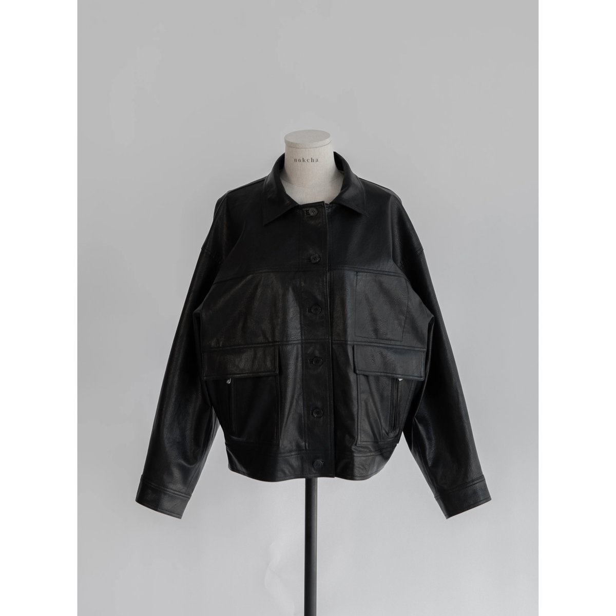 新品・タグ付き】nokcha レザー ジャケット