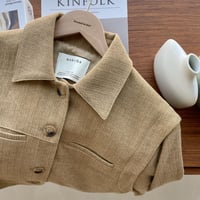 【nokcha original】material minimal jacket_no0206