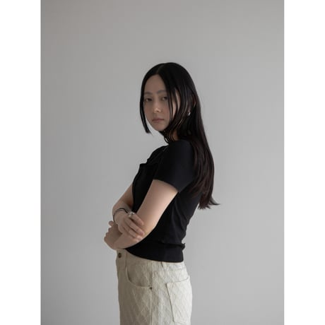 《予約販売》2set material layered tee/2colors_nt2046