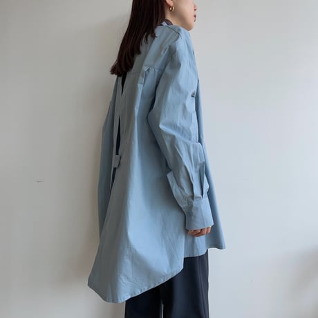 《予約販売》back detail over shirt/2colors_nb0115