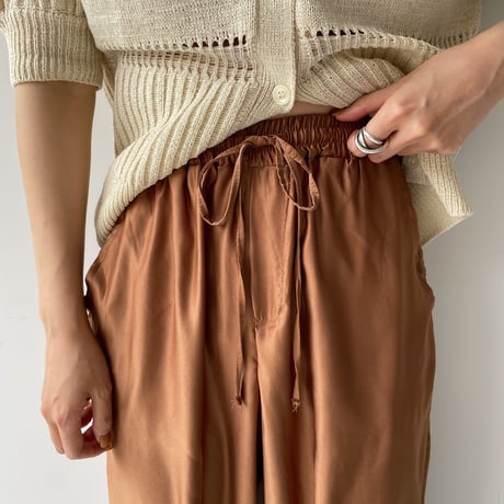 《予約販売》glossy daily pants/2colors_np0387