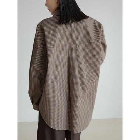 《予約販売》graph check shirt/2colors_nb0337