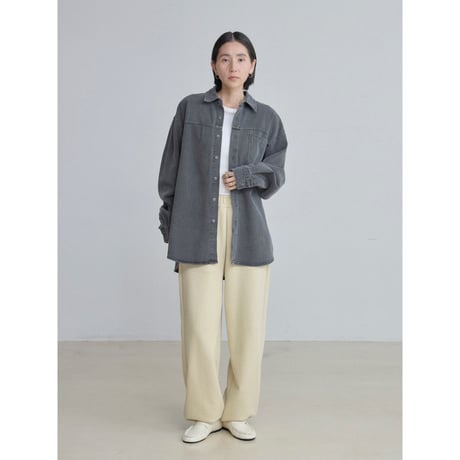 《予約販売》2way cover stitch sweat pants/3colors_np1206