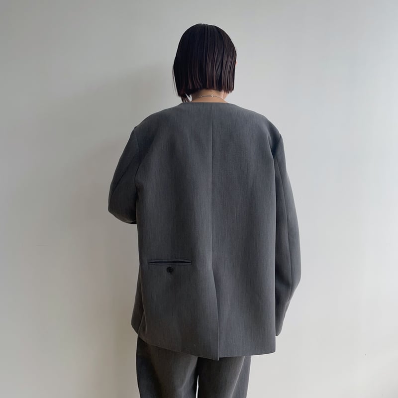 【nokcha original】mannish jacket nokcha original】mannish jacket/melange gray_no