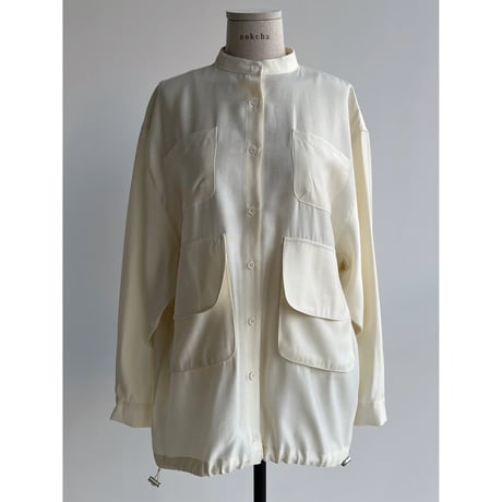 【nokcha original】pocket light shirt outer/2colors_nb0223