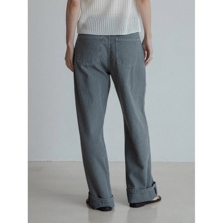《予約販売》stripe retro jeans_nj0145