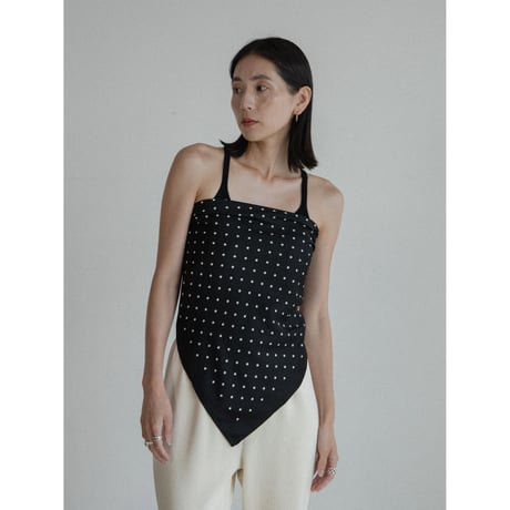 《予約販売》dot pattern mulch scarf/2colors_na0739