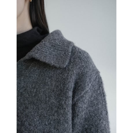 《予約販売》collar knit pullover/2colors_nt2464
