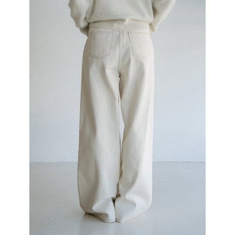 《予約販売》warm stitch accent pants_np1195