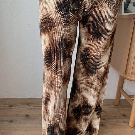《予約販売》mosaic pleats pants/2colors_np0253
