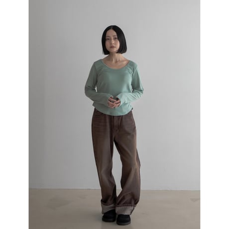 《予約販売》round tops/3colors_nt2147