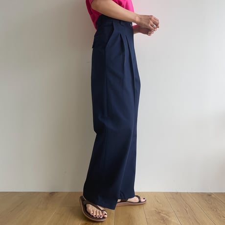 【nokcha original】“nc” chino pants/navy_np0612
