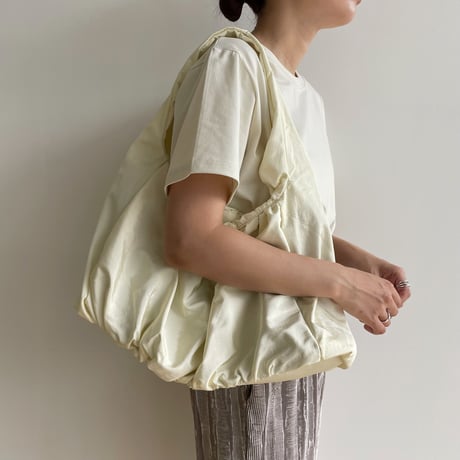 《予約販売》gather nylon bag/2colors_na0397
