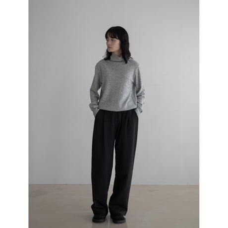 《予約販売》tuck sweat wide pants/2colors_np1048