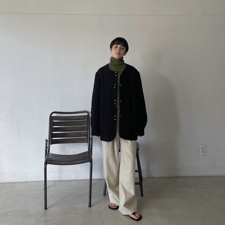 【nokcha original】mannish jacket/black_no0312