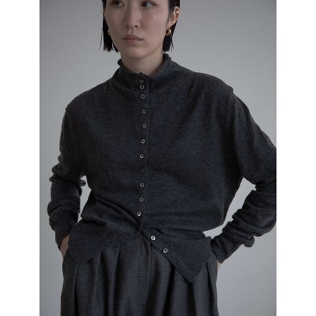 《予約販売》button accent knit/2colors_nt2169