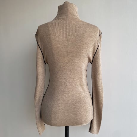 《予約販売》piping lib knit/2colors_nt1557