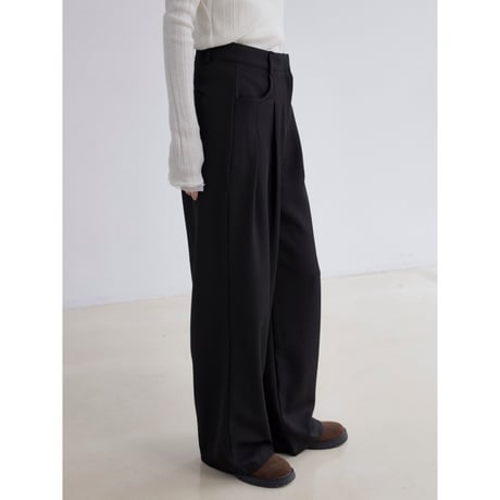 《予約販売》pocket tuck accent pants/2colors_np1225