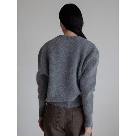 《予約販売》silhouette angora knit pullover/2colors_nt2196