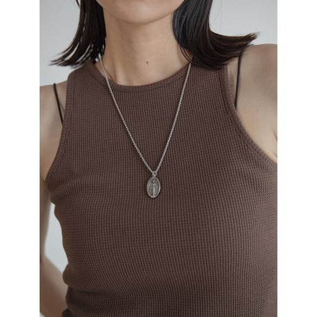 《予約販売》surgical plate necklace(unisex)_na0746