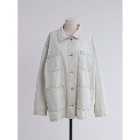《予約販売》mannish middle denim jacket/2colors_no0518