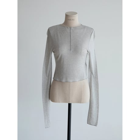 《予約販売》sheer cropped tops/4colors_nt2266