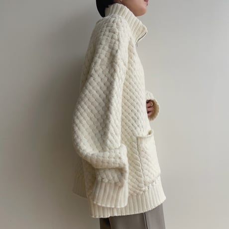 《予約販売》mannish knit cardigan/2colors(unisex)_nt1886