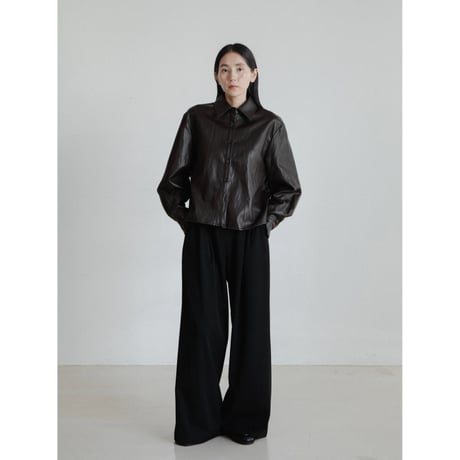 《予約販売》two tuck simply wide pants/2colors_np1159