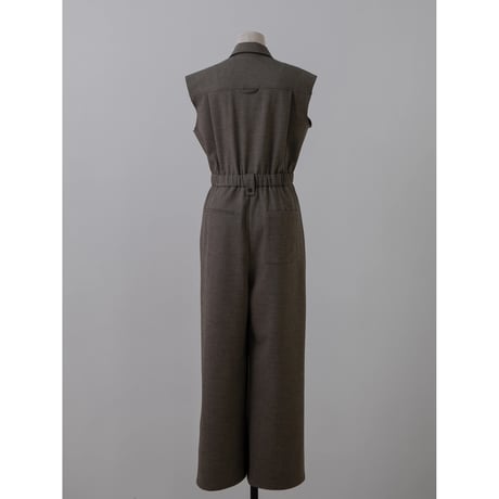 - AUTHENTIC series - AUTHENTIC jump suit/melange brown_an0012