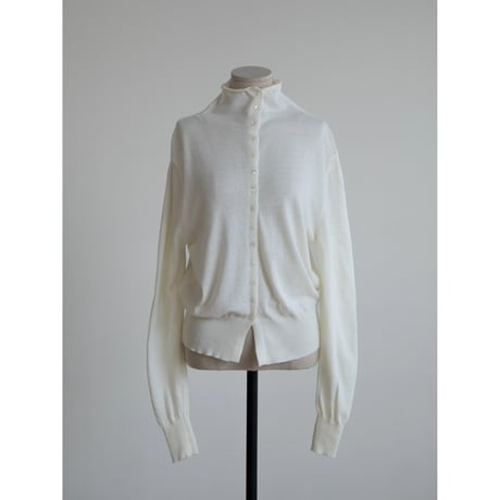 《予約販売》button accent knit/2colors_nt2169