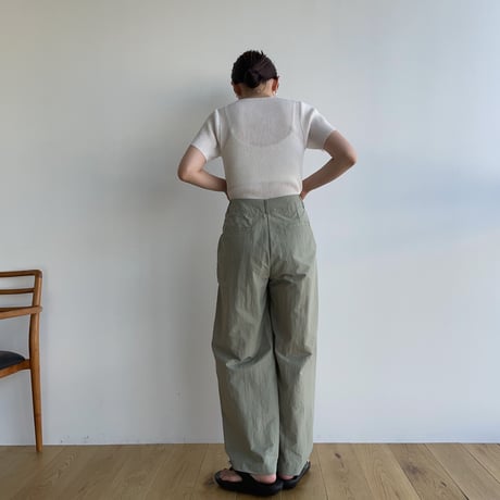 《予約販売》silhouette washer pants/2colors_np0818