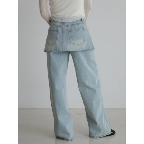 《予約販売》2set layered jeans_nj0132