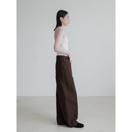 《予約販売》oval twill pants/2colors_np1153