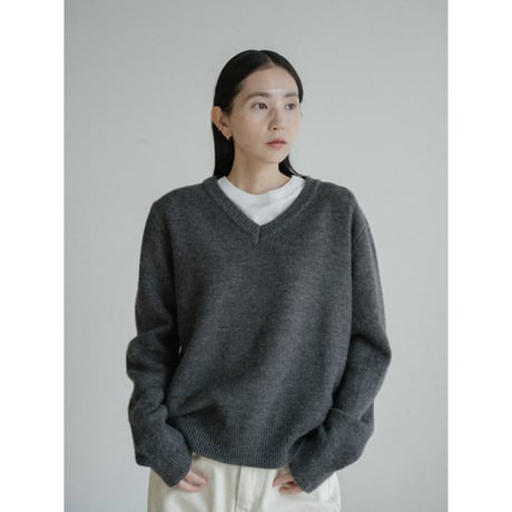 《予約販売》mannish knit setup/2colors_nt2435