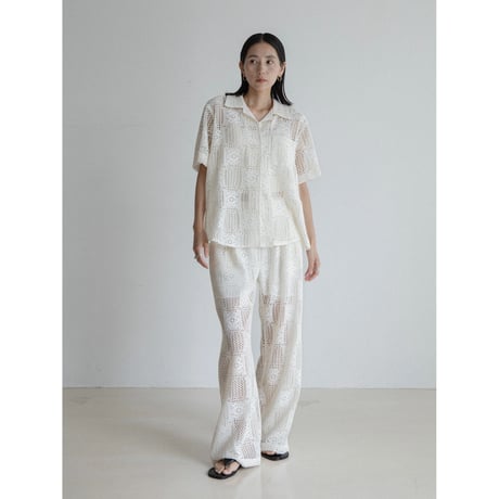 《予約販売》jacquard knit pants/2colors_np1134