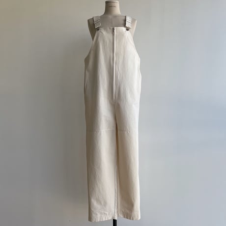 【nokcha original】material over all/ivory_np0830