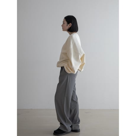 《予約販売》waist accent tuck wide pants/2colors_np1042