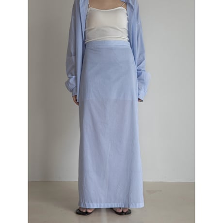 《予約販売》stripe long skirt/2colors_ns0090